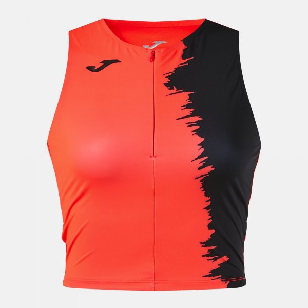 Tričko Joma City III Top korálová-černá – sportovní dres