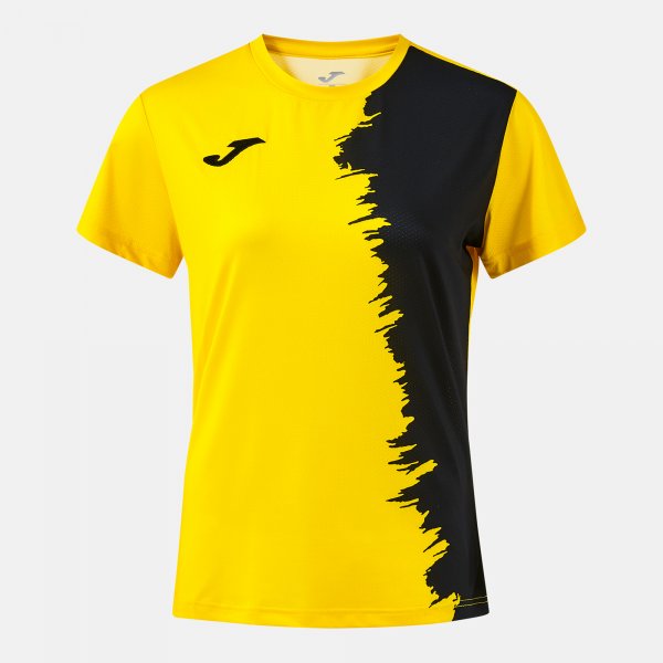 Tričko Joma City III žlutá-černá, sportovní tričko