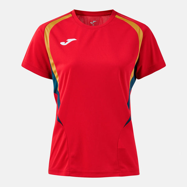 Tričko Joma Championship červená-tmavě modrá