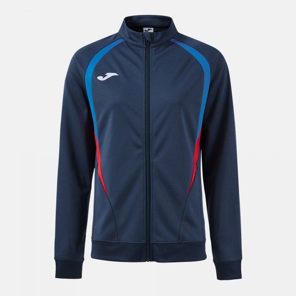 Mikina Joma Championship Full Zip tmavě modrá královská