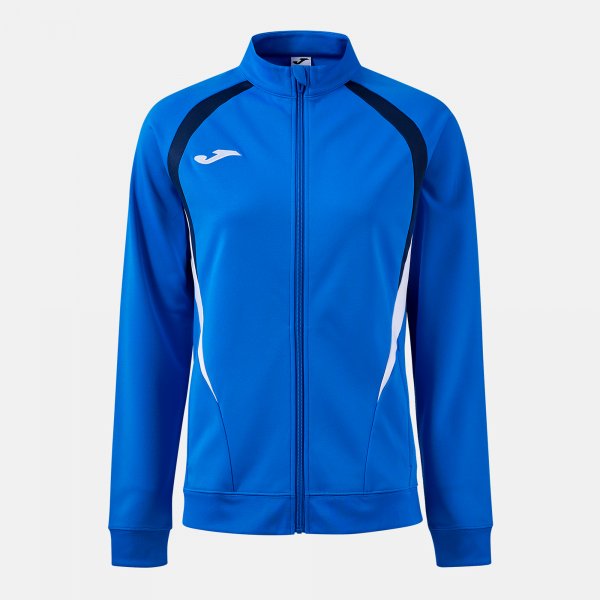 Mikina Joma Championship Full Zip královská modrá-tmavě modrá