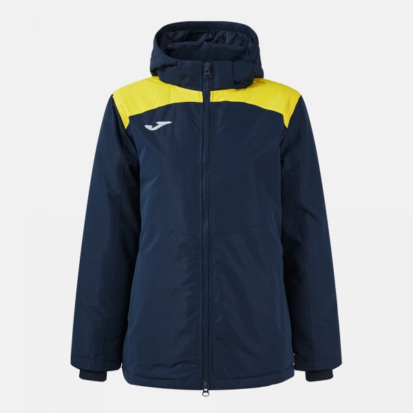 Zimní bunda Joma Glacier tmavě modrá-žlutá
