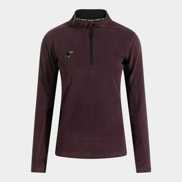 Bunda Joma Explorer Polar Fleece vínová