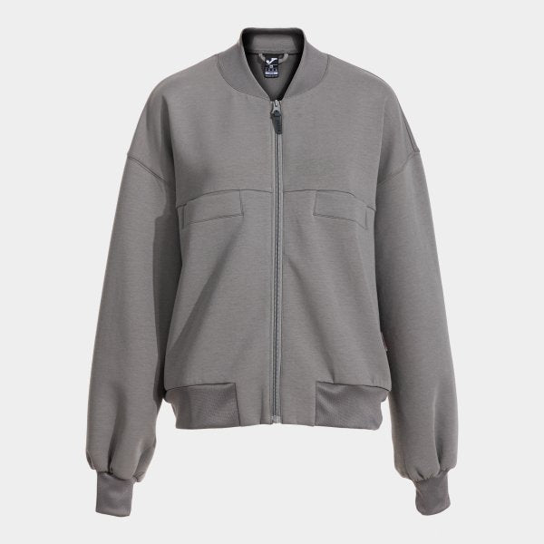 Mikina Joma Step Full Zip šedá