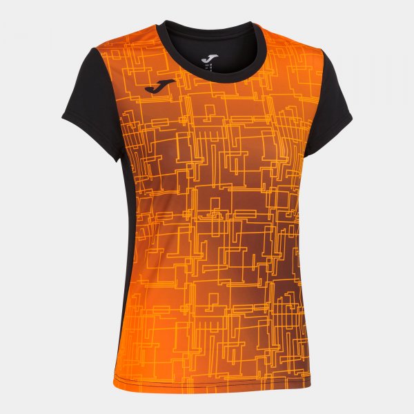 Tričko Joma Elite VIII černá-oranžová
