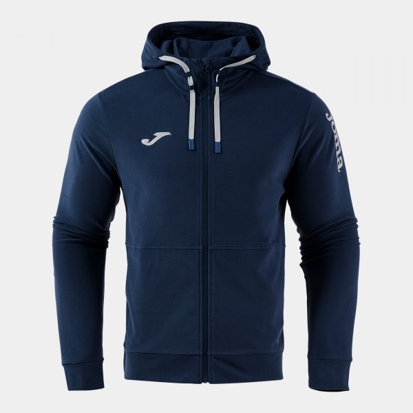 Tmavě modrá mikina Joma Invictus Zip-Up Hoodie