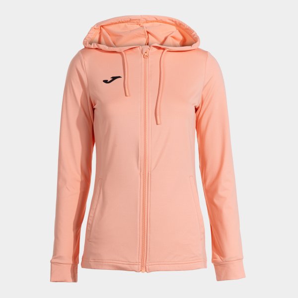 Mikina Joma Sculpture II Zip-Up Hoodie oranžová