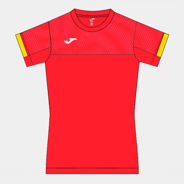 Tričko Joma Montreal Tank Top červená-žlutá