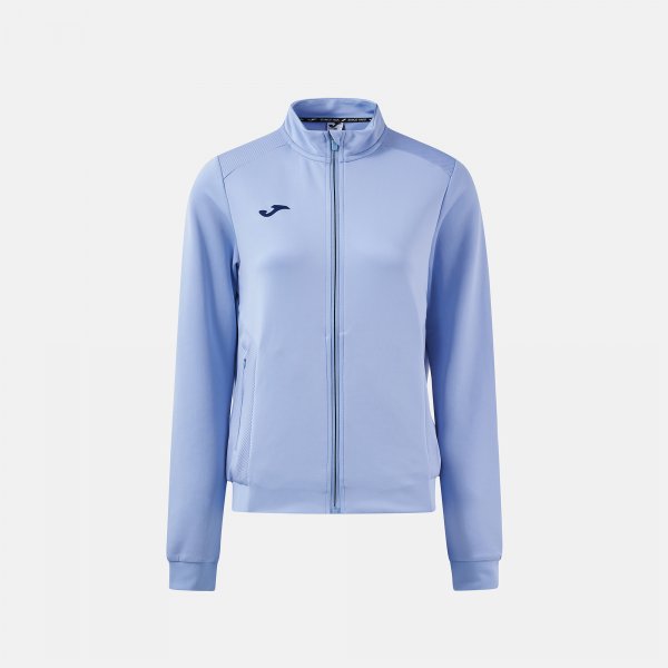 Mikina Joma Confort Full Zip světle modrá