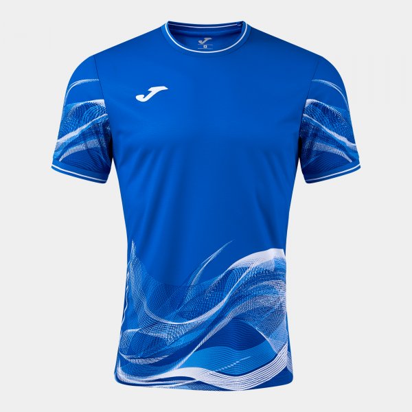 Tričko Joma Wave královská modrá-bílá