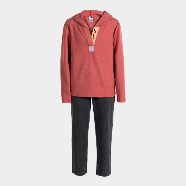 Dětská souprava Joma Kids Camp Tracksuit červená-černá