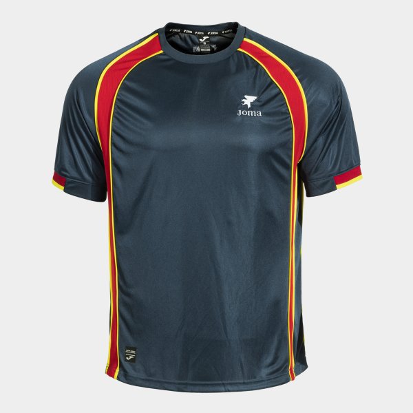 Tričko Joma Futbol Retro Mundial tmavě modrá-červená