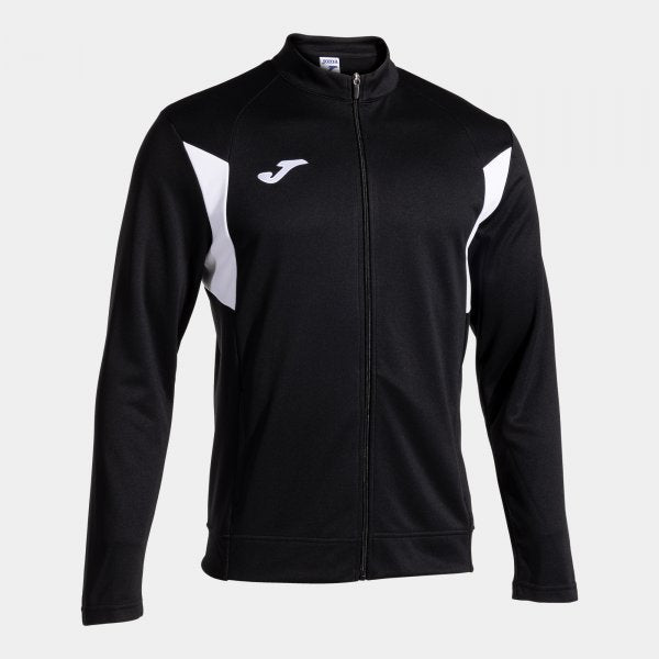 Mikina Joma Winner III Full Zip černá-bílá