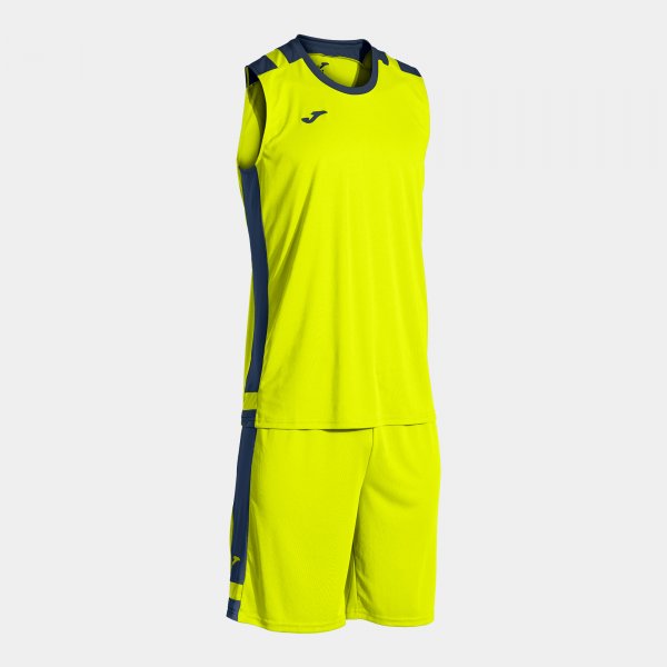 Žlutá fluo basketbalová souprava Joma Lider Basket