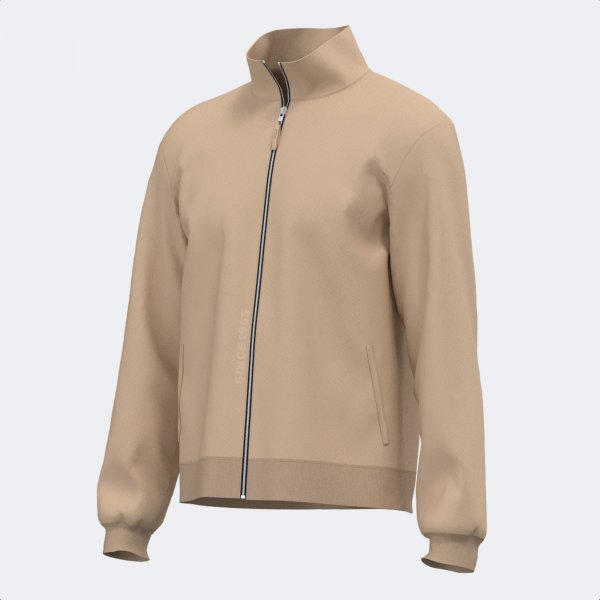 Béžová mikina Joma Mimetic Full Zip
