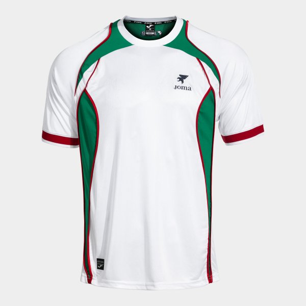 Tričko Joma Futbol Retro Mundial bílá-zelená