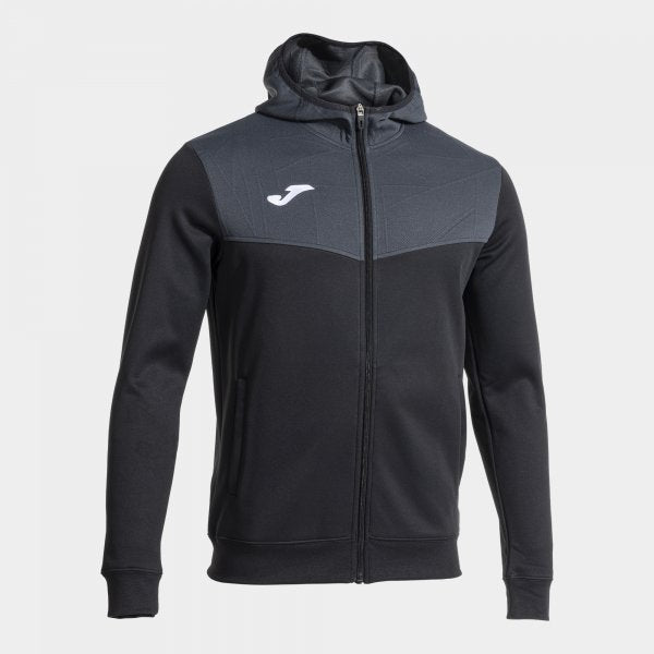 Mikina Campus Street Zip-Up Hoodie černá – mikina Joma