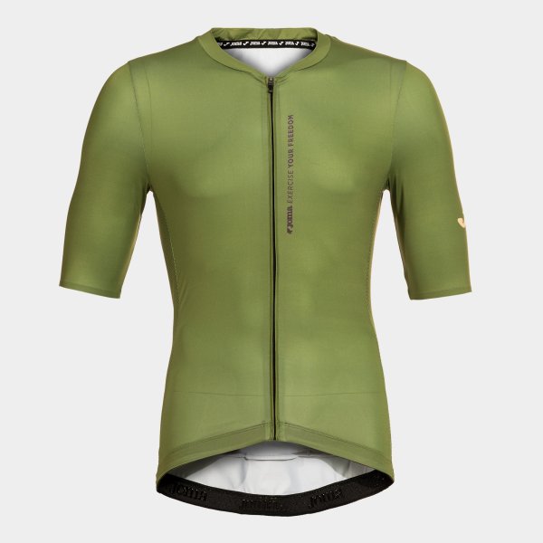 Zelený cyklistický dres Joma Crono Cycling Jersey