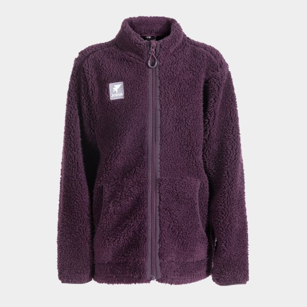 Dětská mikina Joma Kids Camp Full Zip vínová