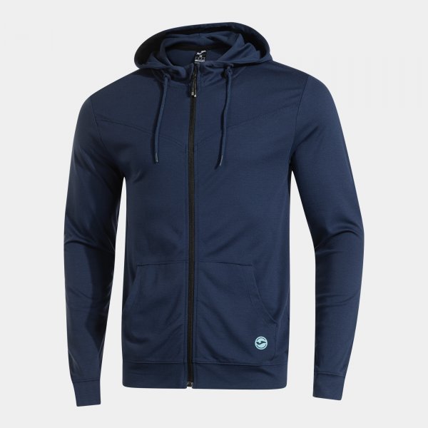 Mikina Joma Indoor Gym Zip-Up Hoodie tmavě modrá