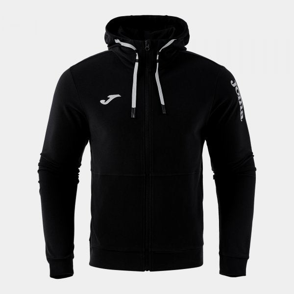 Černá mikina Joma Invictus Zip-Up Hoodie