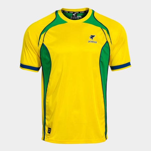 Tričko Joma Futbol Retro Mundial žlutá-zelená