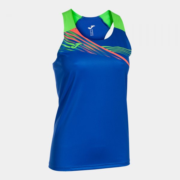 Tílko Joma Elite Tank Top královská modrá-zelená