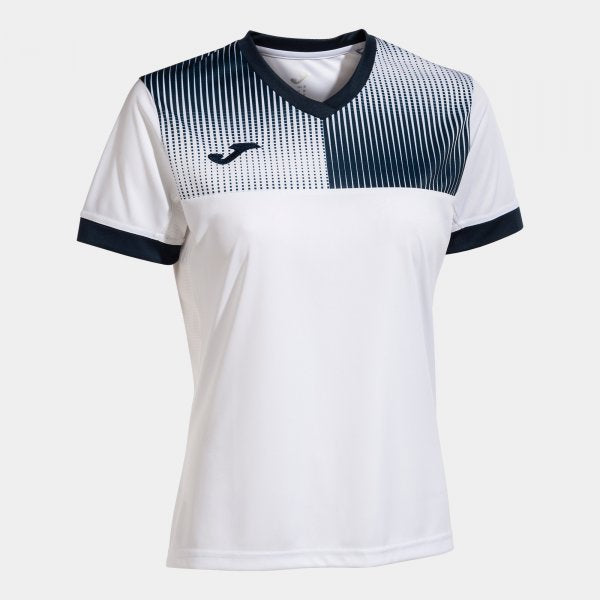 Tričko Joma Supernova IV bílá-tmavě modrá