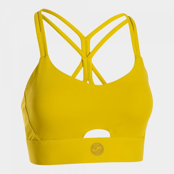 Sportovní podprsenka Joma Core Sport Bra žlutá