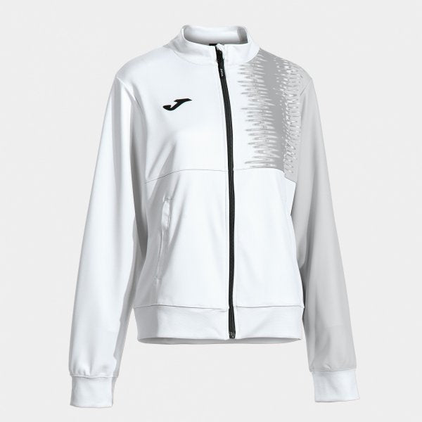 Mikina Joma Challenge Full Zip bílá