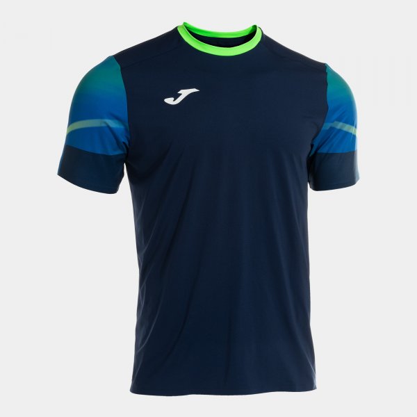 Tričko Joma Elite XI tmavě modrá-fluo