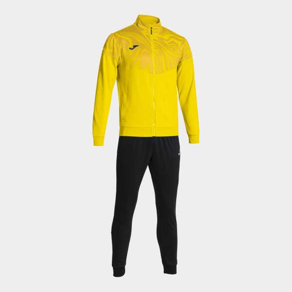 Souprava Joma Lion II Tracksuit žlutá-černá