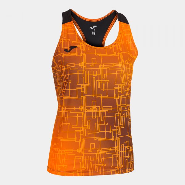 Tričko Joma Elite VIII oranžová-černá – funkční sportovní tričko