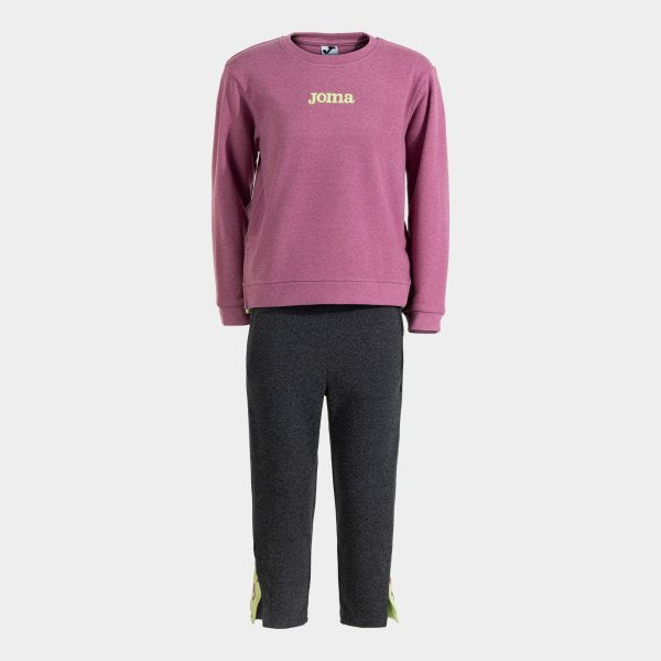 Dětská souprava Joma Kids Camp Tracksuit fialová