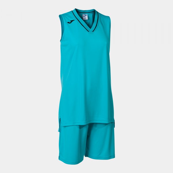 Souprava Joma Atlanta Two-Piece tyrkysová-černá