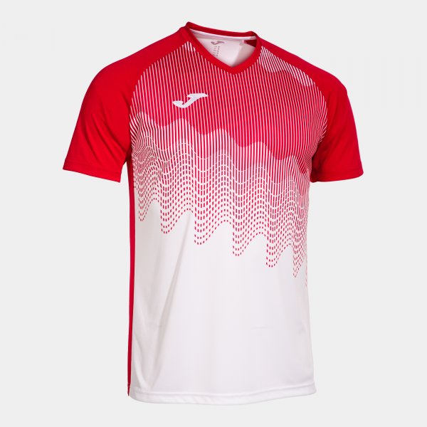 Tričko Joma Tiger VI bílá-červená