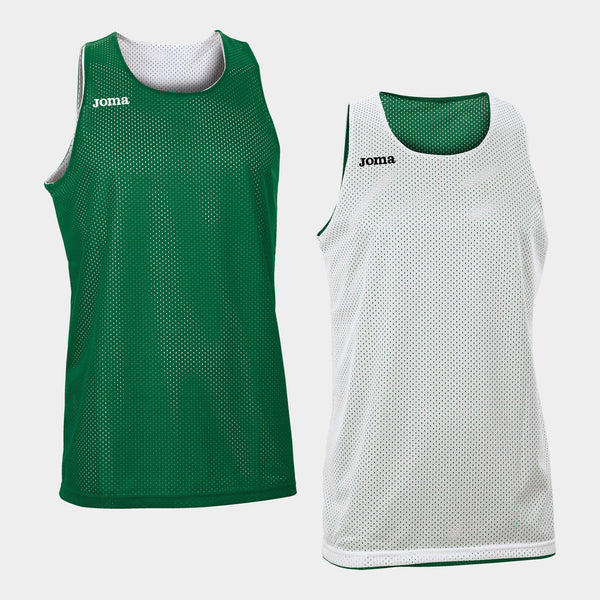 Tričko Aro Reversible zelená-bílá – oboustranný dres