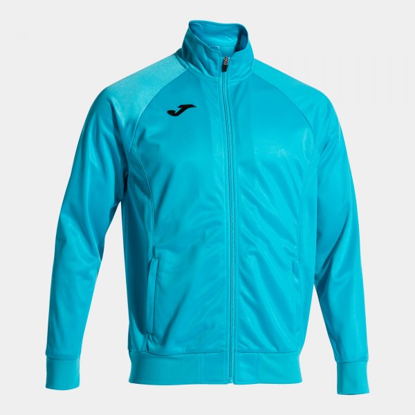 Mikina Gala Full Zip fluo-tyrkysová