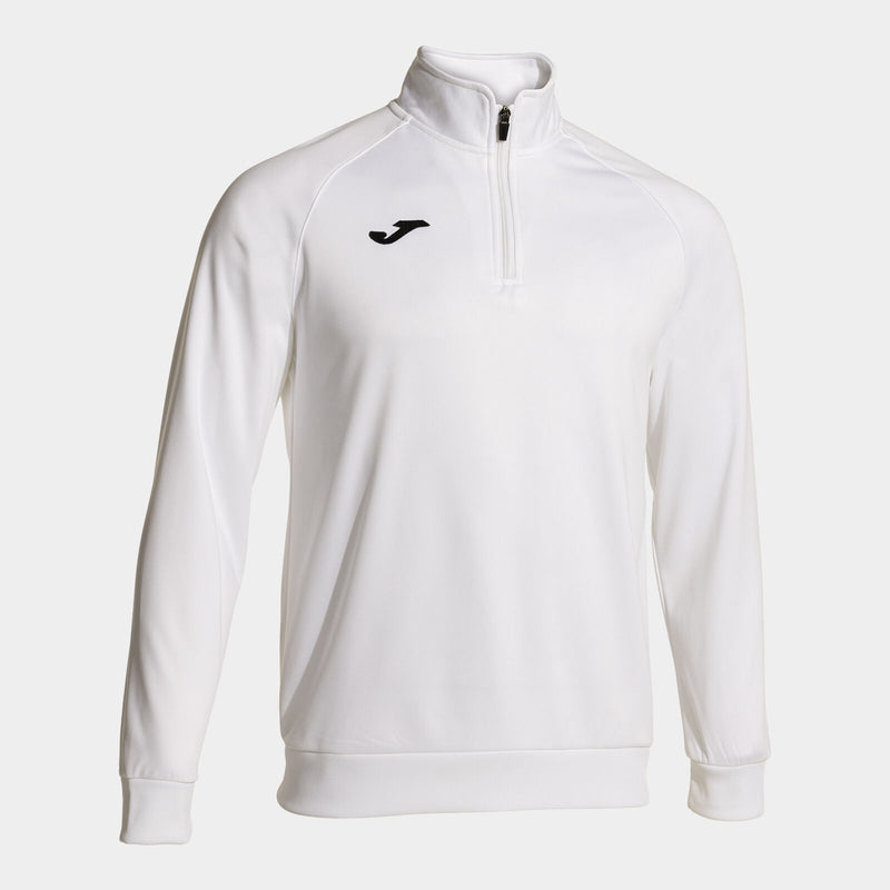 Mikina Joma Faraon Half Zip bílá