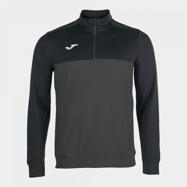 Mikina Joma Zip Winner antracitová-černá