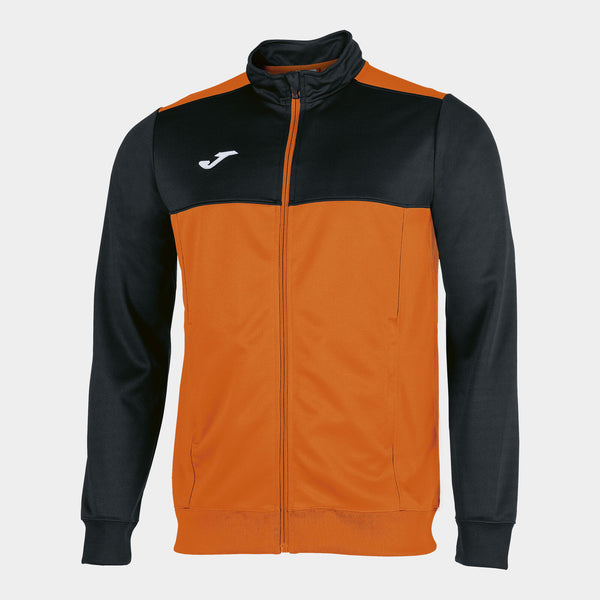 Mikina Joma Winner Full Zip oranžová-černá