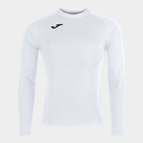 Funkční tričko Joma Brama Fleece bílé – zateplená spodní vrstva