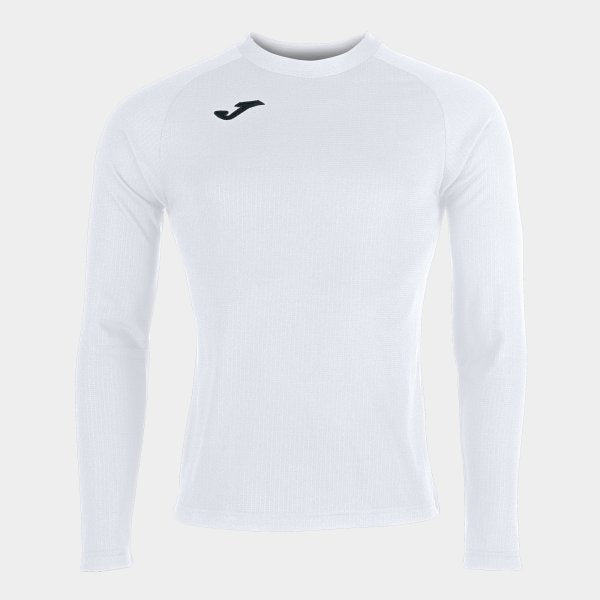 Funkční tričko Joma Brama Fleece bílé – zateplená spodní vrstva