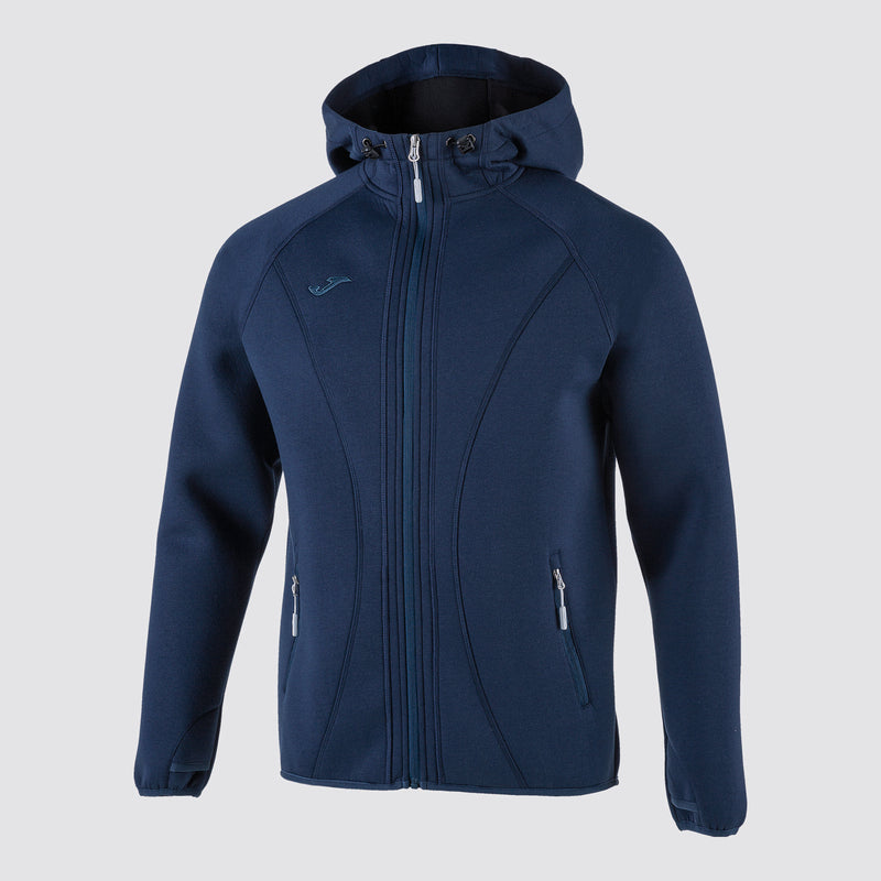 Zimní bunda Joma Basilea Softshell Hoodie – tmavě modrá
