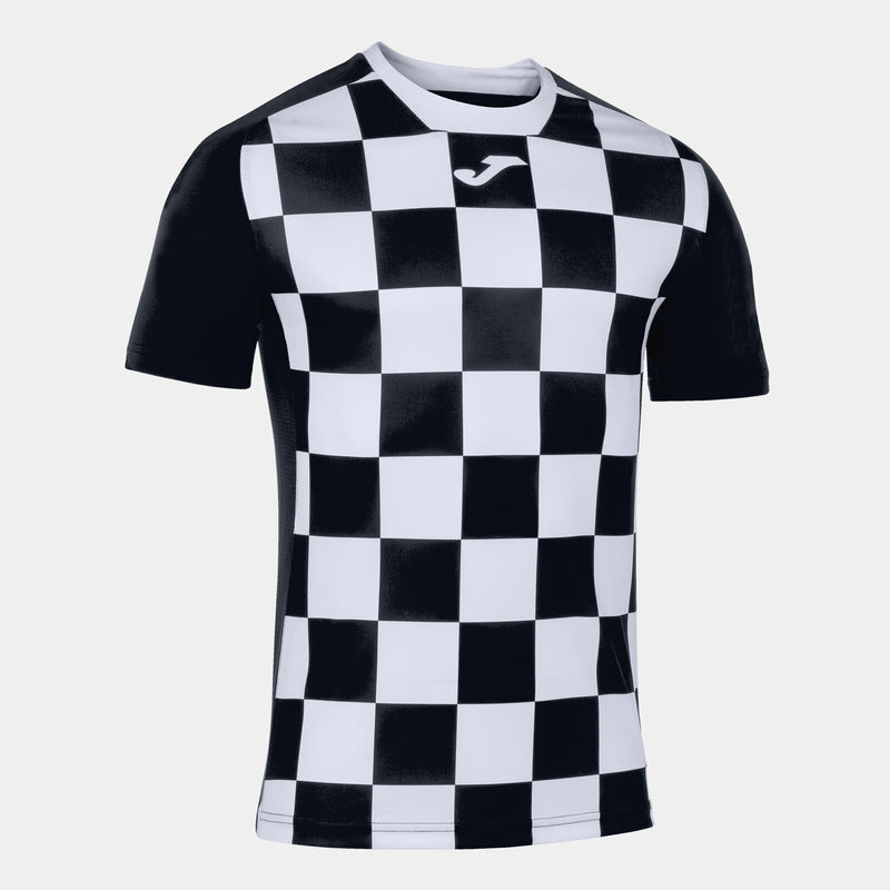 Tričko Joma Flag II Black-White černá-bílá