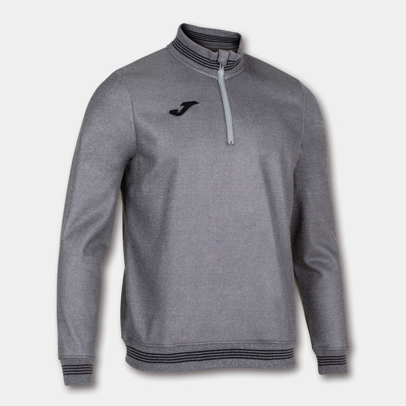 Mikina Joma Zip Campus III šedá