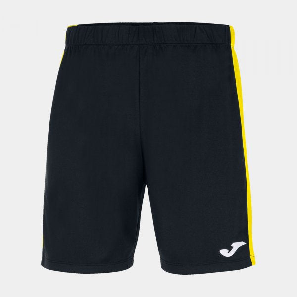 Kalhoty Joma Academy černá-žlutá