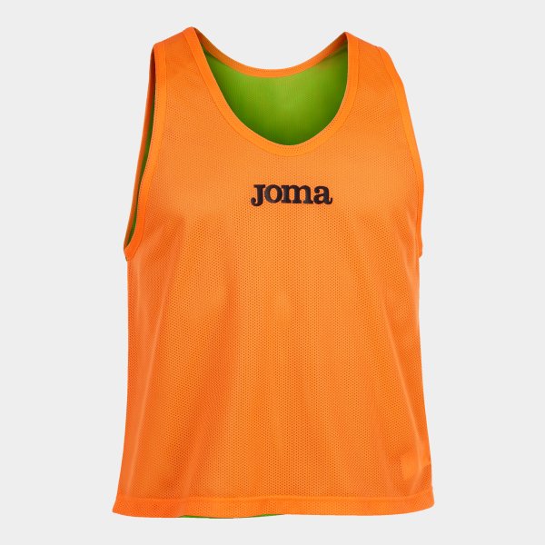 Joma Reversible Training Bib oranžová-zelená, oboustranný rozlišovák