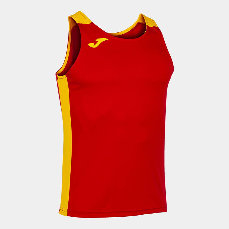 Tričko Joma Record II červená-žlutá – sportovní tričko