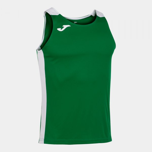 Tričko Joma Record II zelená-bílá – sportovní tričko